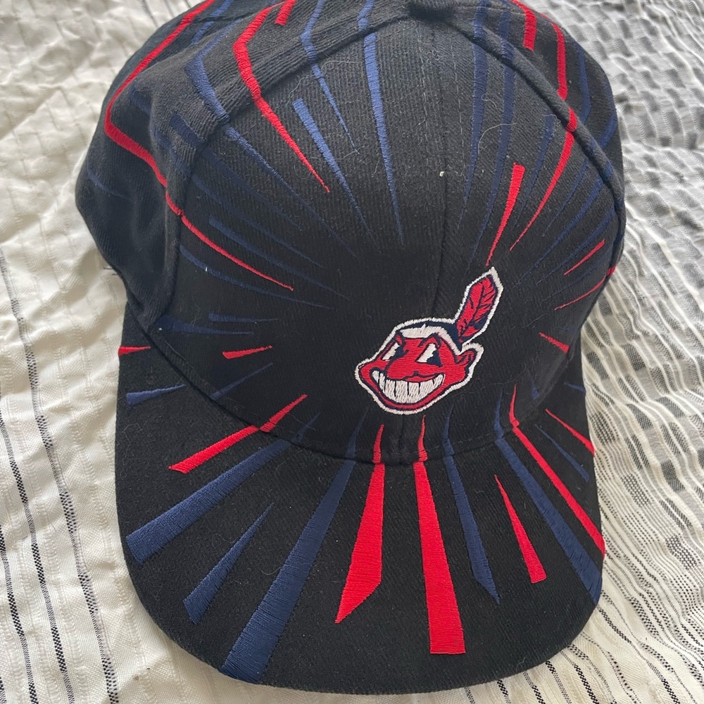 Vintage Drew Pearson Cleveland Indians hat